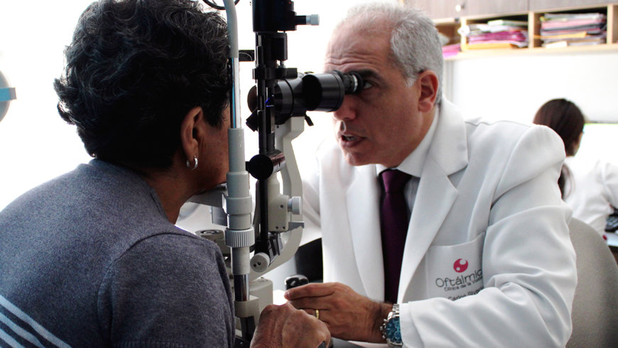 Oftálmica, Clínica de la Visión realizó campaña gratuita de despistaje de catarata y glaucoma